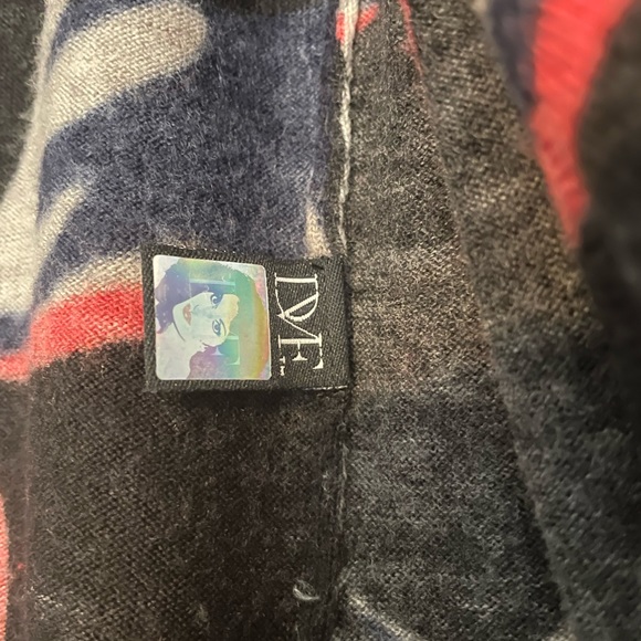 DVF Multicolor Sweater Wrap Dress, SZ 12 - Picture 3 of 4